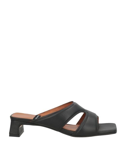 Angel Alarcon White Sandals Leather