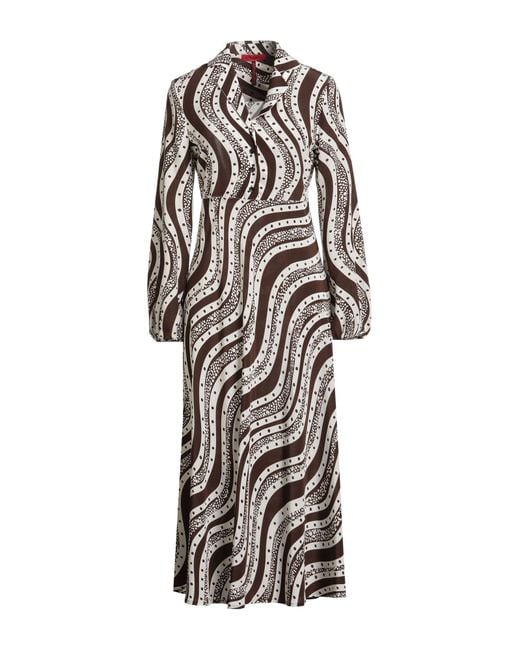 MAX&Co. x DURO OLOWU White Midi Dresses