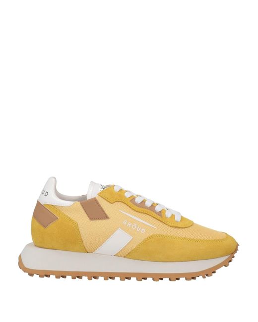 GHOUD VENICE Yellow Trainers
