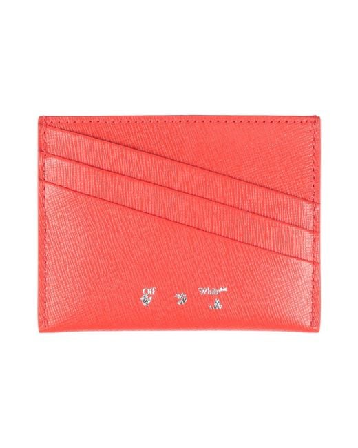 Off-White c/o Virgil Abloh Red Cardholder