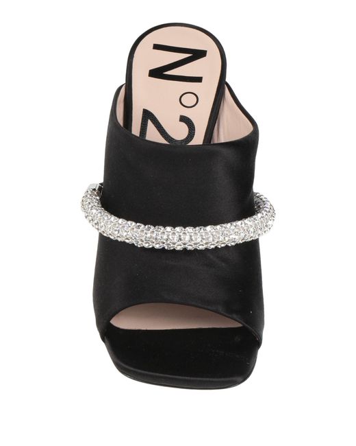N°21 Black Sandals