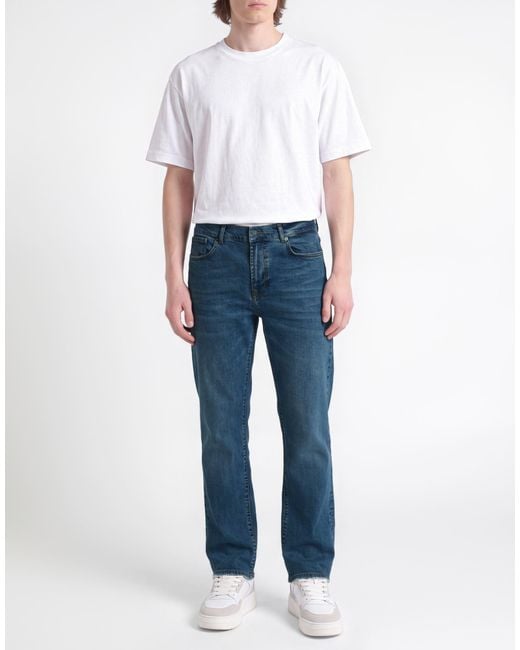 Ice Iceberg Blue Jeans Cotton, Elastane for men