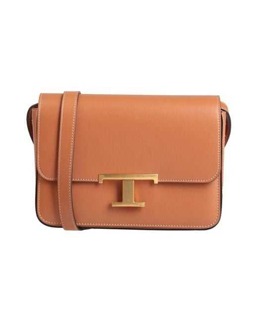 Tod's Brown Cross-Body Bag Calfskin