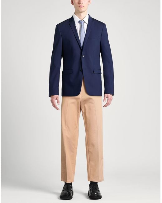Jil Sander Natural Camel Pants Cotton for men