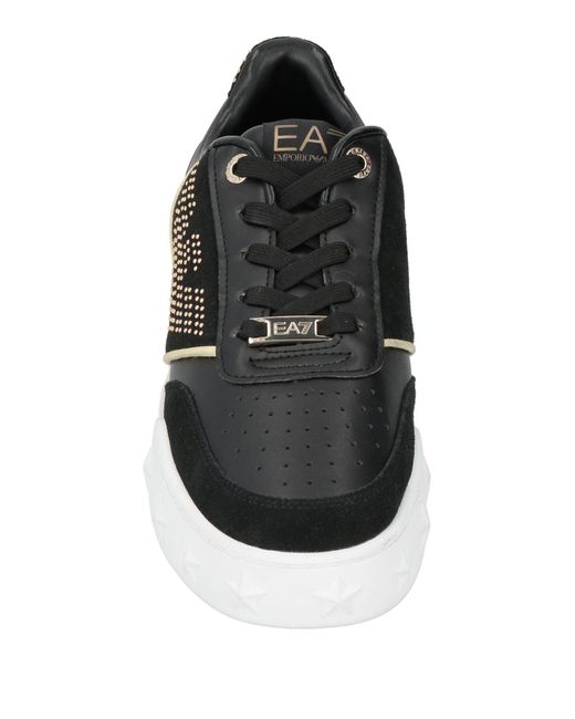 EA7 Black Trainers