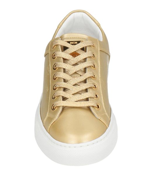 MCM Natural Sneakers
