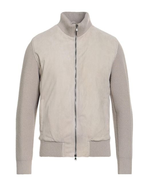 Veste Et Blouson Barba Napoli pour homme en coloris Gray