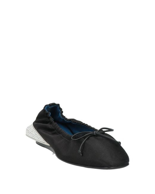 Lanvin Black Ballet Flats