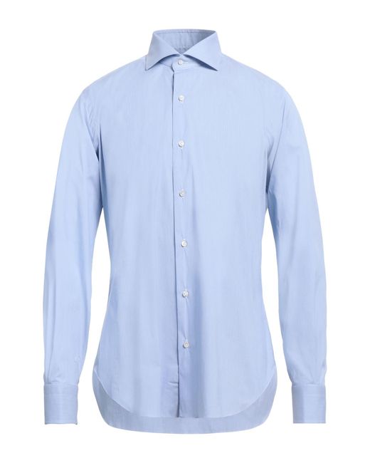 Barba Napoli Blue Shirt for men