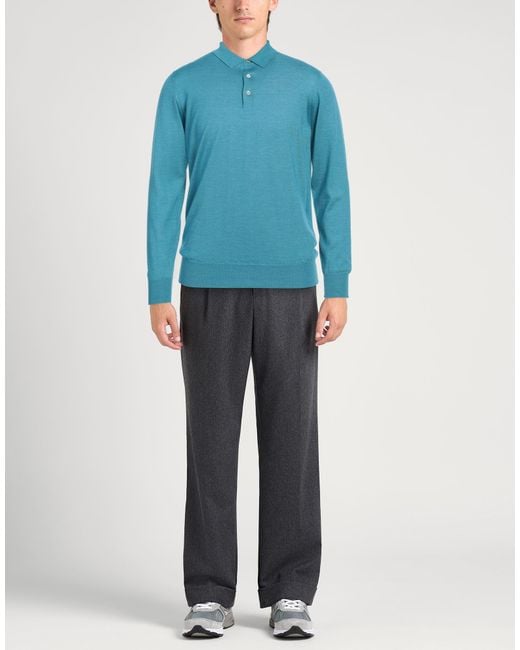 Pullover di Boglioli in Blue da Uomo