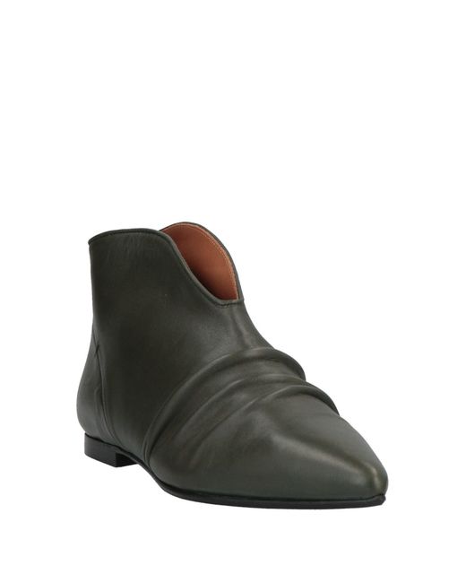 Riccardo Cartillone Gray Ankle Boots
