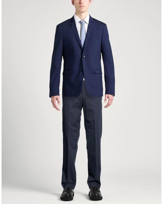 Fedeli Blue Trouser for men