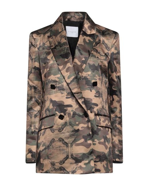 Gaelle Paris Brown Blazer