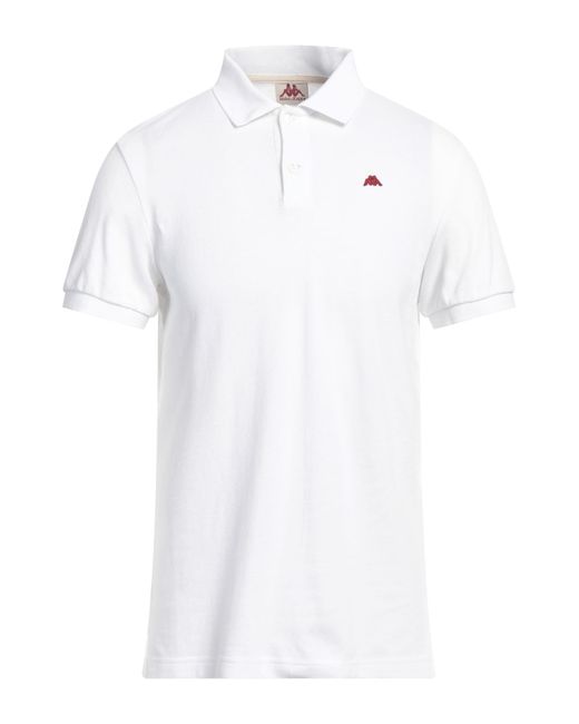 Robe Di Kappa White Polo Shirt for men