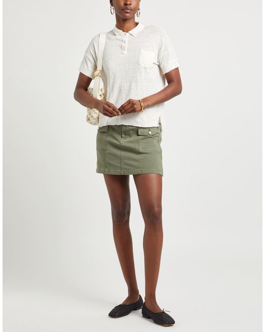 Crossley White Polo Shirt Linen