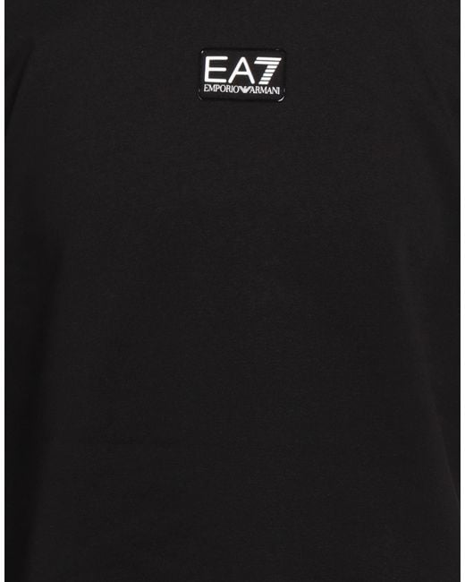EA7 Black Sweatshirts for men