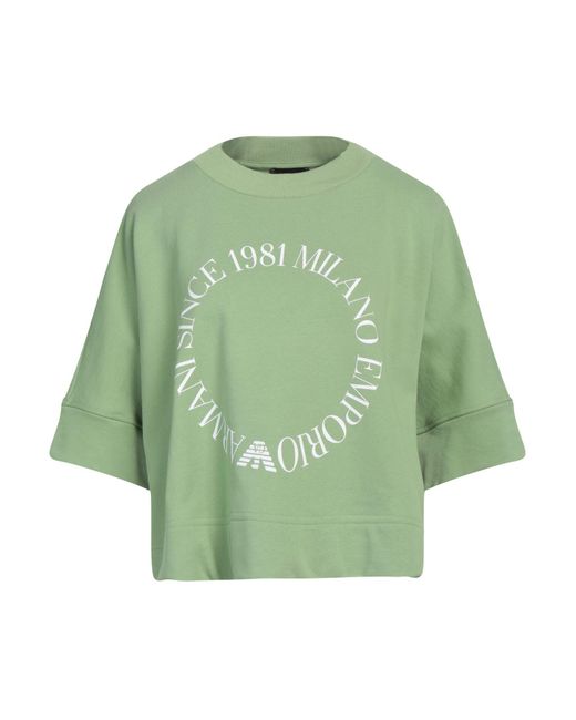 Emporio Armani Green Sweatshirt