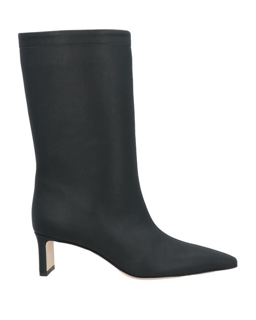 Fabiana Filippi Black Boot Leather