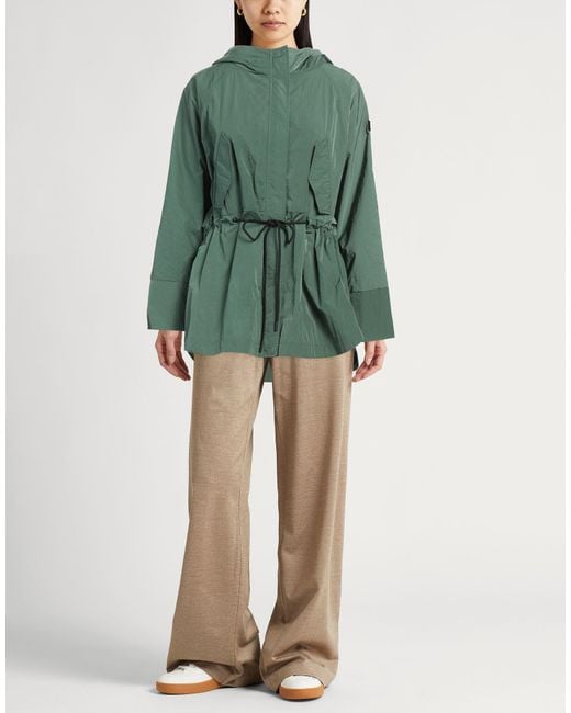 Peuterey Green Overcoat & Trench Coat