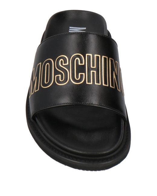 Moschino Black Sandale