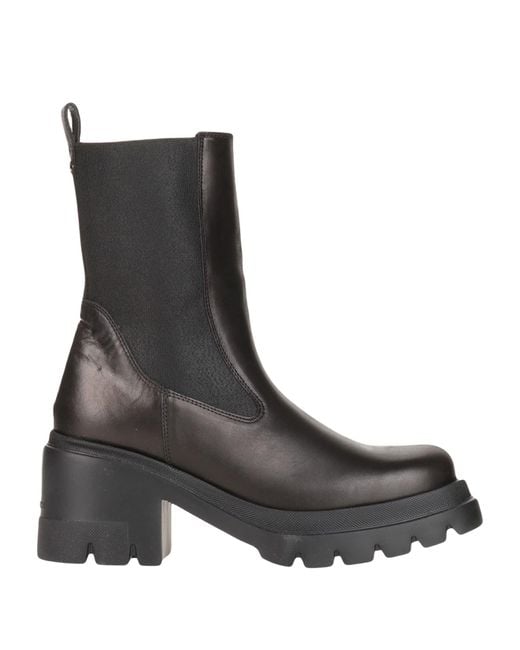 Woolrich Black Ankle Boots
