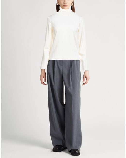 Crossley White Turtleneck