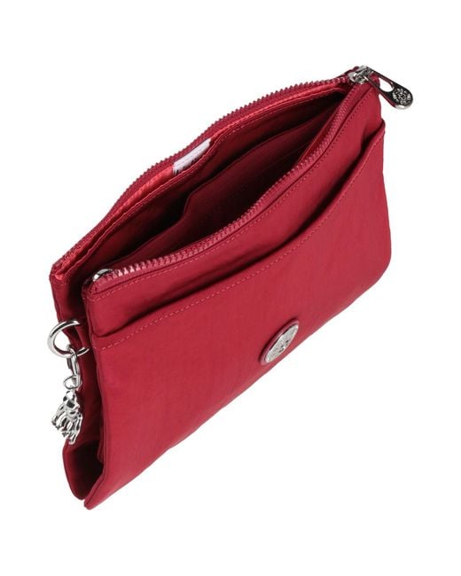 Kipling Red Cross-Body Bag Polyamide