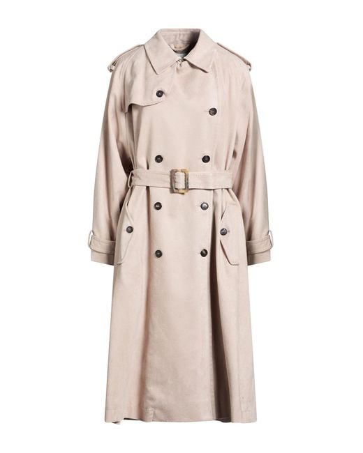 Ballantyne Natural Overcoat & Trench Coat Polyester, Elastane