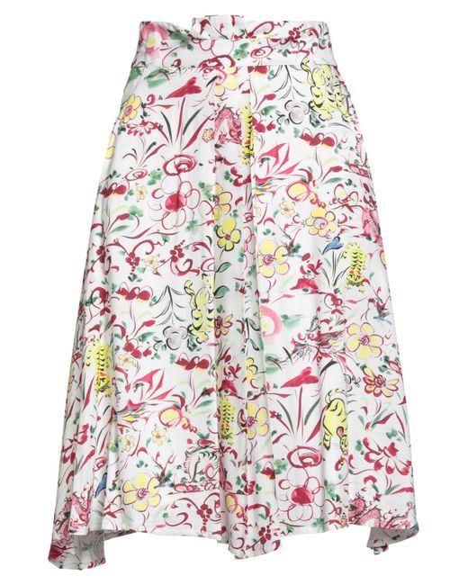 KENZO White Midi-Rock