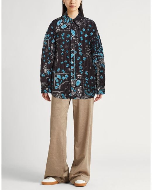 Khrisjoy Blue Puffer Polyester