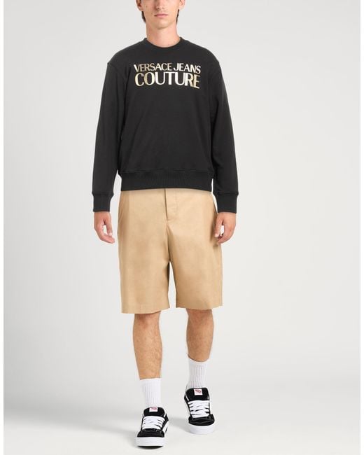 Versace Jeans Couture Black Sweatshirt for men