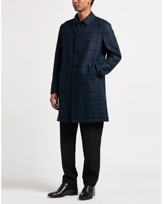 Lardini Blue Coat Wool for men