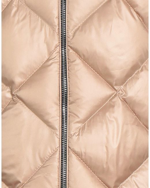 ANNIE PARIS Natural Camel Puffer Polyamide