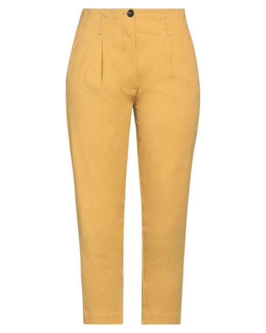 Tela Yellow Trouser