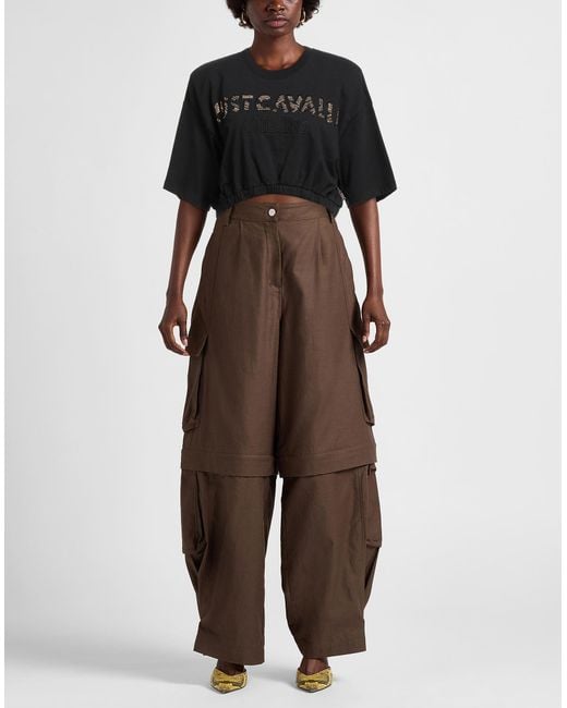 Just Cavalli Black T-Shirts