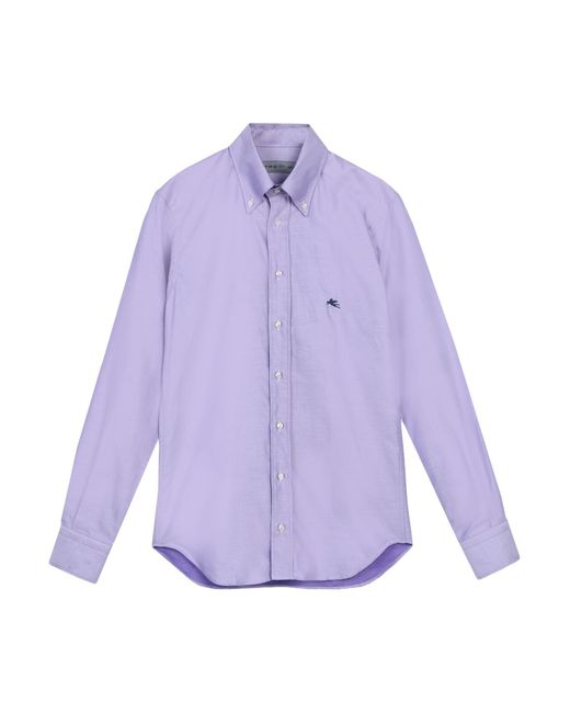 Etro Purple Shirt for men