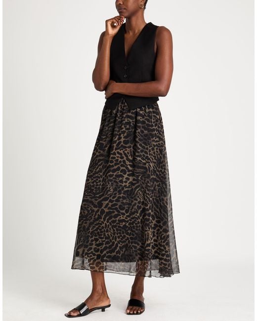 Kaos Gray Maxi Skirt