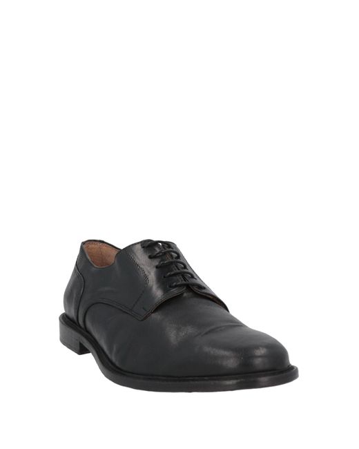 Roberto Botticelli Black Lace-up Shoes for men