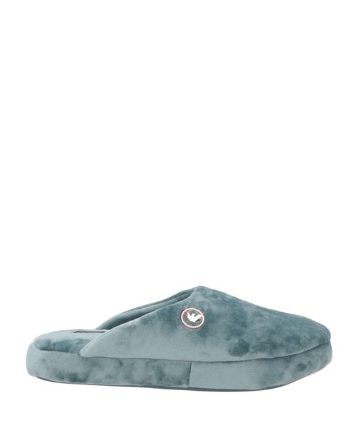 Emporio Armani Blue House Slipper