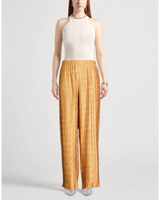 WEILI ZHENG Orange Trouser