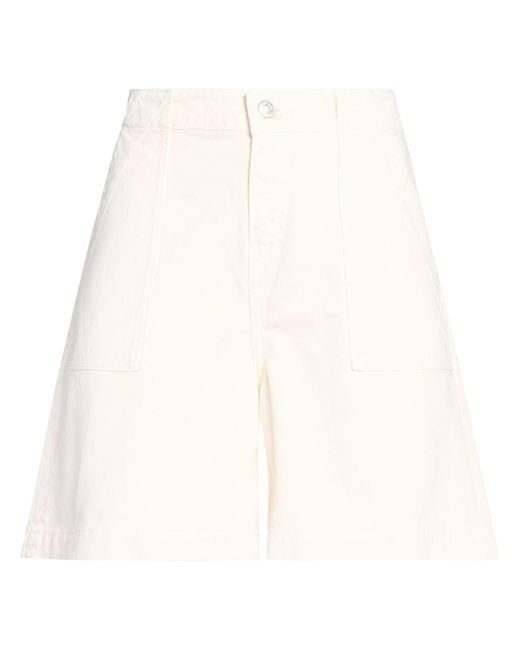 Twinset White Shorts & Bermuda Shorts