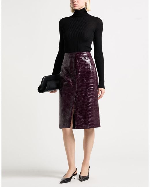 Sportmax Black Turtleneck Virgin Wool