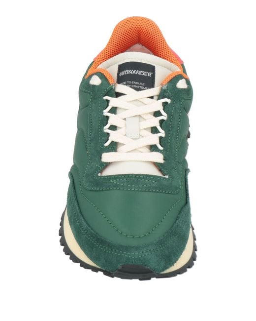 HIDNANDER Green Trainers for men