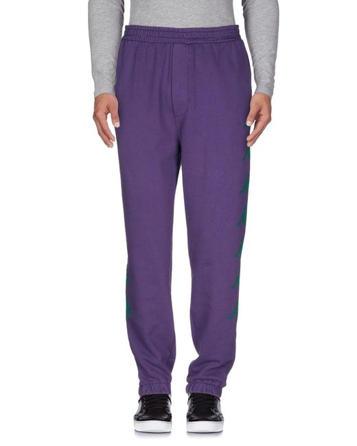 Paura x Kappa Purple Trouser for men