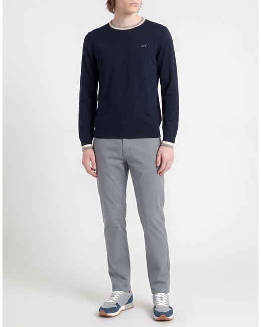 Sun 68 Blue Jumper for men