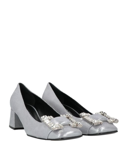 Sergio Rossi Gray Pumps