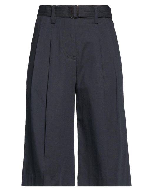 Low Classic Blue Charcoal Shorts & Bermuda Shorts Cotton, Polyester
