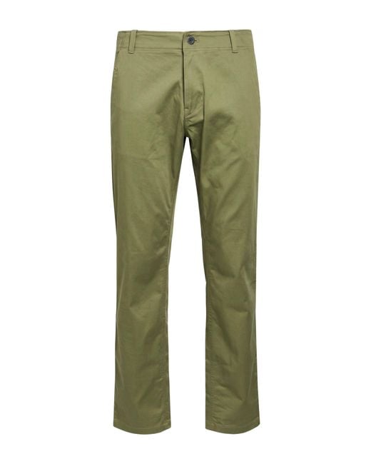 G-Star Green Pants Cotton, Elastane for men