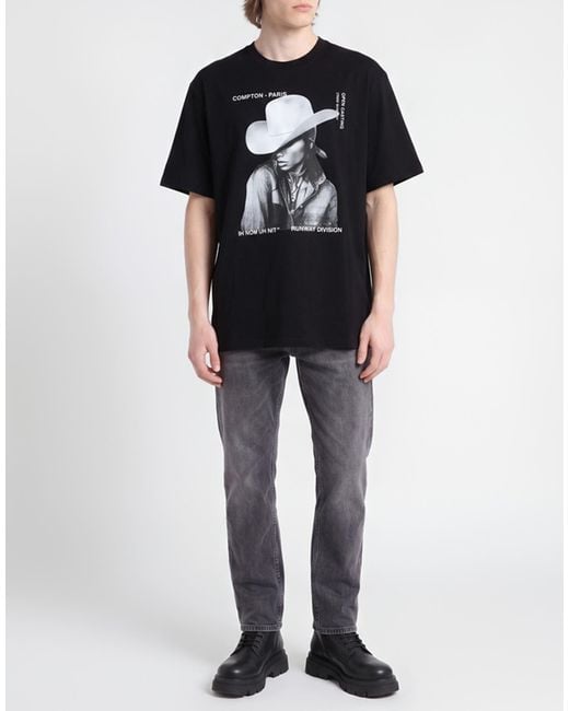 Ih Nom Uh Nit Black T-Shirt Cotton for men