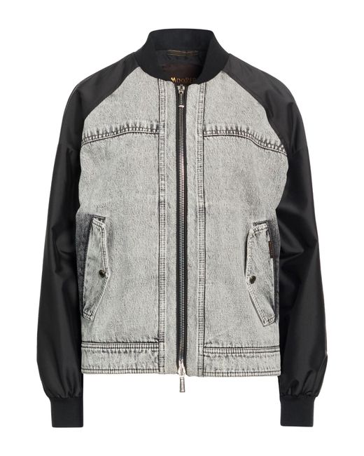 Moorer Black Denim Outerwear